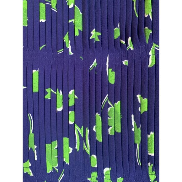 Banana Republic VTG Y2K Soft Girl Feminine Floral‎ Pleated Lined Dress 6 - Picture 8 of 10